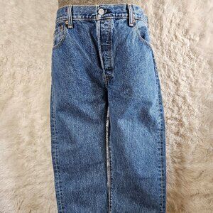Vintage Levi's 501 Men's Blue Button Fly Straight Legs Denim Jeans W36L34